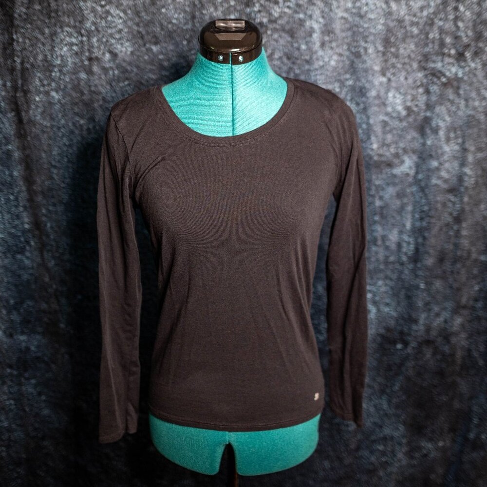 CLEARANCE Lucky Brand Black Long Sleeve Tee | Women’s Size M
